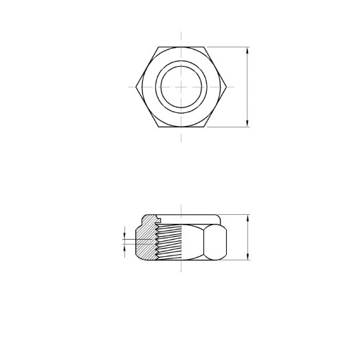 Nylon Insert Lock Nuts NE Pattern