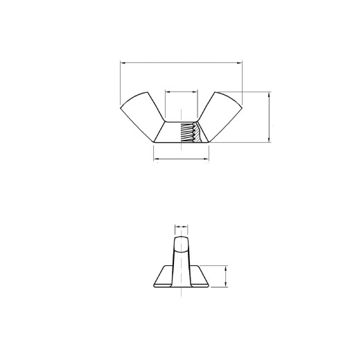 Cold Forged Wing Nuts