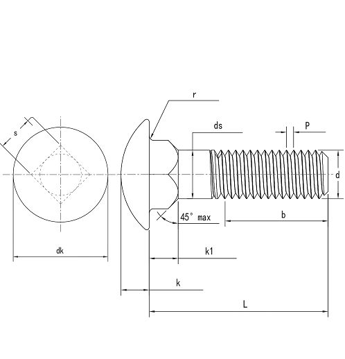 Carriage Bolts